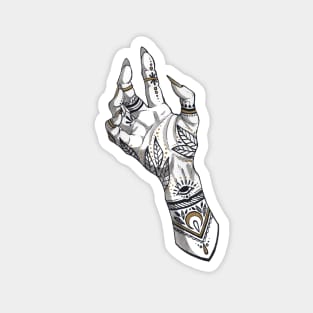 Tattooed Hand Magnet