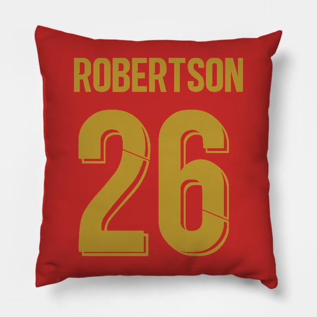 Andrew Robertson  Prem winner Gold Pillow by Alimator