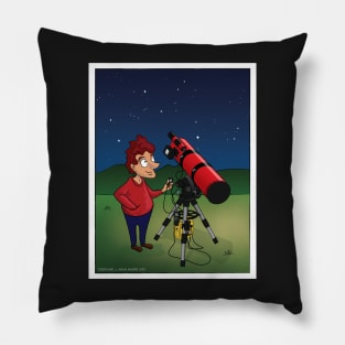 The Astrophotographer Pillow