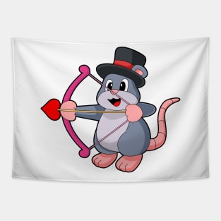 Mouse Groom Love arrow Wedding Tapestry