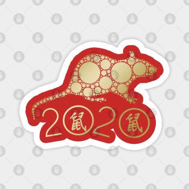 Chinese New Year of The Rat - Chinese New Year Of The Rat - Magnet