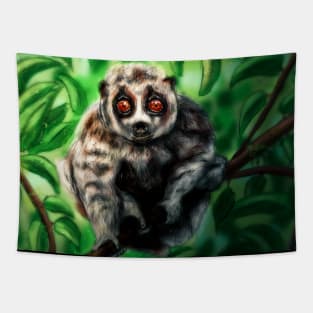 Bengal Slow Loris Tapestry