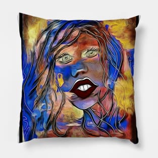 Abstract woman Pillow