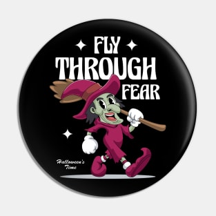 Funny Witcher Halloween Pin