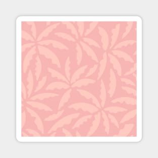 Palms in Blush Pink Magnet