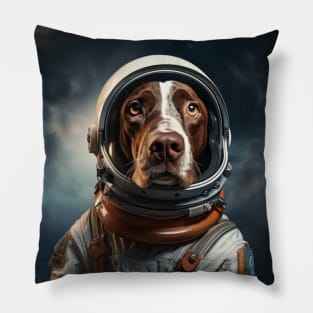 Astro Dog - Pointer Pillow