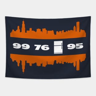 85 Chicago Bears Defensive Line Tapestry