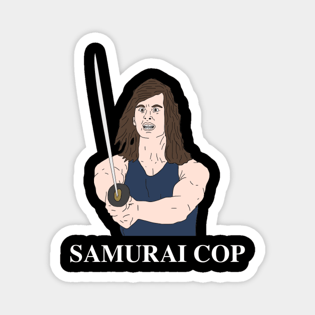 Samurai Cop Magnet by VideoNasties