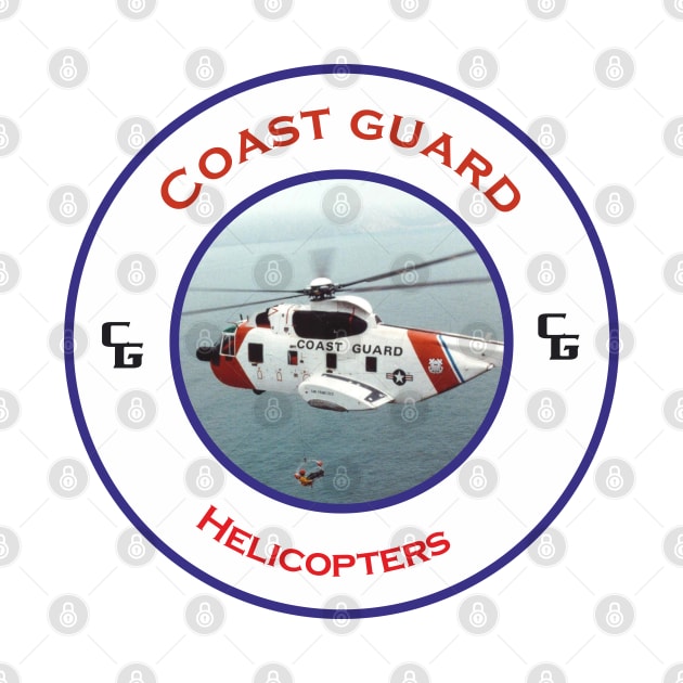 US Coastguard search and rescue Helicopter, by AJ techDesigns