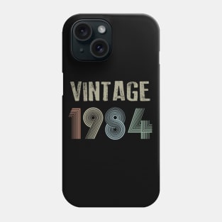 Vintage 1984 36th Birthday Gift Men Women Phone Case