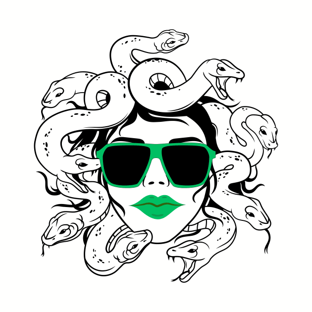 Chill Medusa by OspreyElliottDesigns