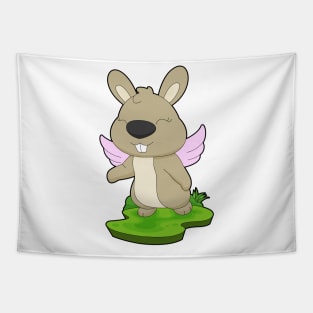 Rabbit Angel Angel wings Tapestry