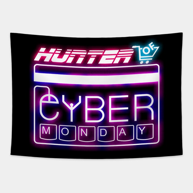 Cyber Monday Tapestry by casikancil