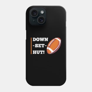 Down Set Hut Football Phone Case