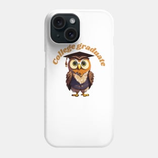 College Graduate owl Phone Case