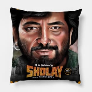 Sholay Artwork Pillow