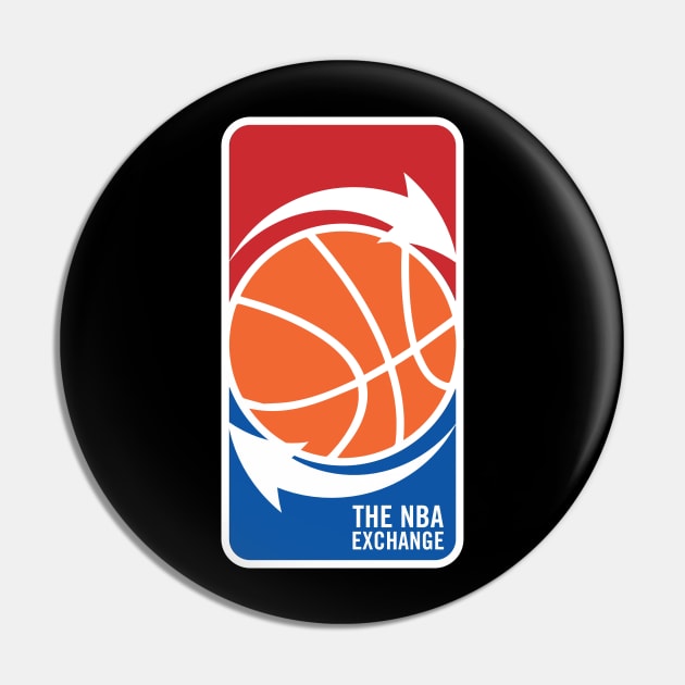 The NBA Exchange Pin by Backpack Broadcasting Content Store