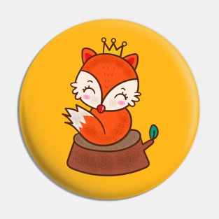 Cute Fox Animals Pin