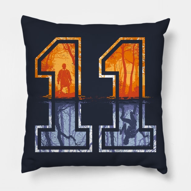 Strange Number 11 Pillow by djkopet