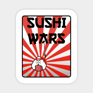 Sushi Wars Lover Lovers Rice Japan Art Style Gift Funny Otaku Magnet