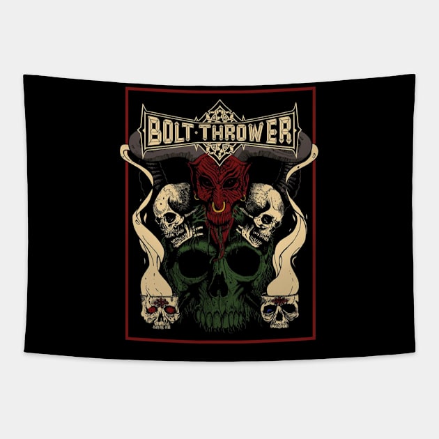 BOLT THROWER INSANITY Tapestry by pertasaew