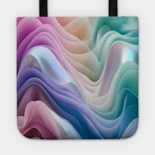 Abstract, Marble, Watercolor, Colorful, Vibrant Colors, Textured Painting, Texture, Gradient, Wave, Fume, Wall Art, Modern Art Tote