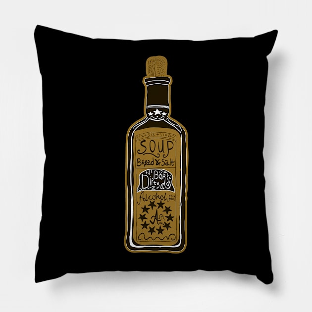 Bottle Pillow by Yeroma