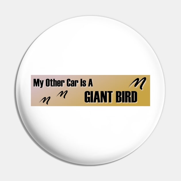 My Other Car Is A Giant Bird Bumper Sticker And Others Pin by nhitori