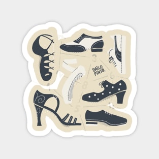 Dance Shoes Puzzle! Magnet