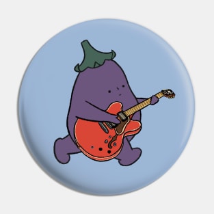 Little Joy Plays Jazz Guitar Pin