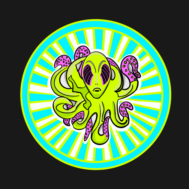 Alien Octopus by Mareteam