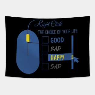 The choice of life Tapestry