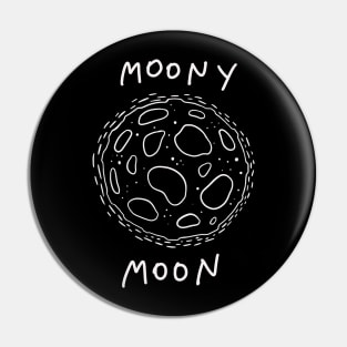 Moony Moon Pin