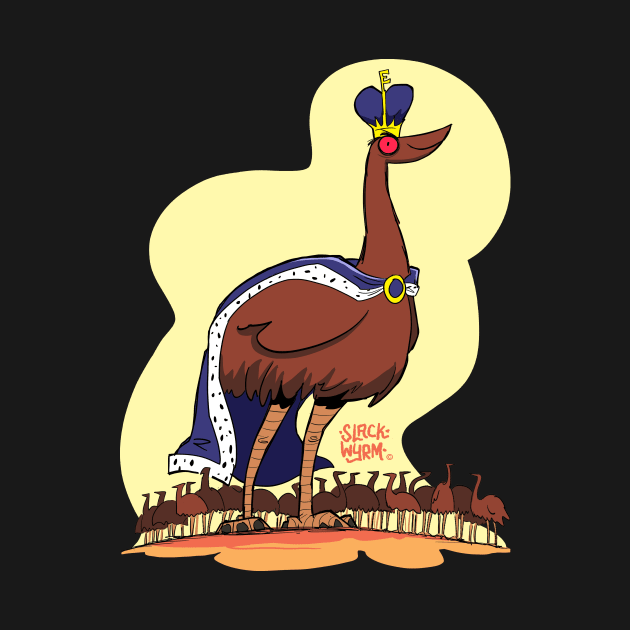 Big Brucey the Emu King by Slack Wyrm