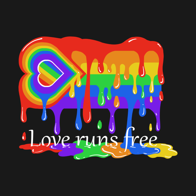 Love Runs Free LGBTQ Pride by rlizmosher15