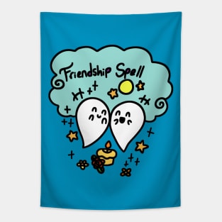 Friendshp Spell Ghost Tapestry