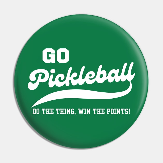 Go Pickleball Pin by Etopix