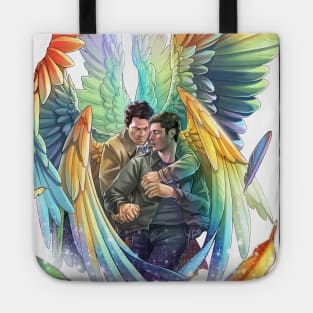 Destiel Rainbows Tote