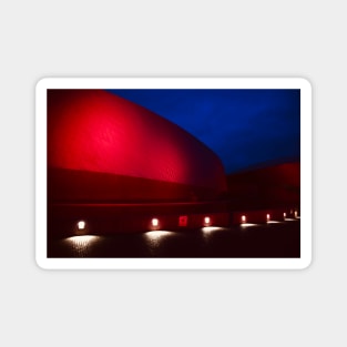 Red danish aquarium by 3Xn A / S / Swiss Artwork Photography Magnet