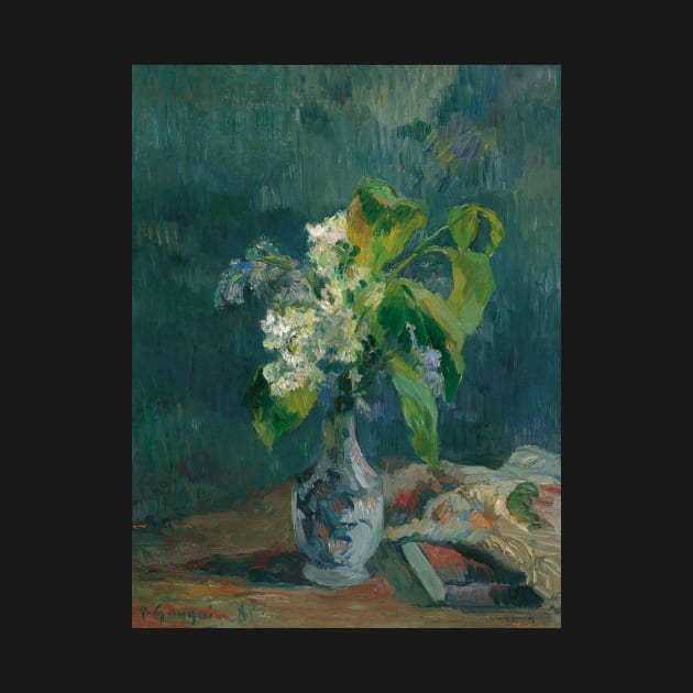 Lilacs by Paul Gauguin by Classic Art Stall