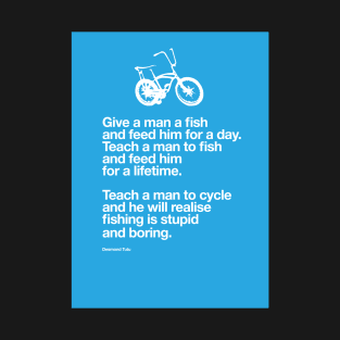 Bicycle Philosophy Design 005 - Desmond Tutu T-Shirt