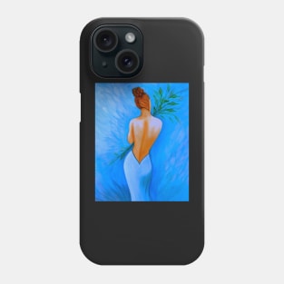 "Blue Lady" Phone Case