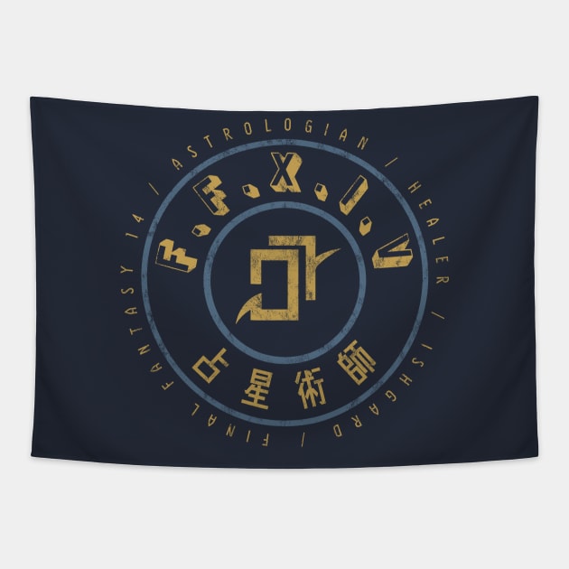 Final Fantasy XIV Astrologian Tapestry by StebopDesigns