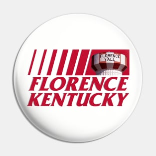 Florence Y'all Water Tower Pin