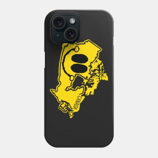 Canada Happy Cartoon Map Face with smile Phone Case