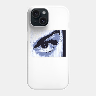 the bleu eyes Phone Case