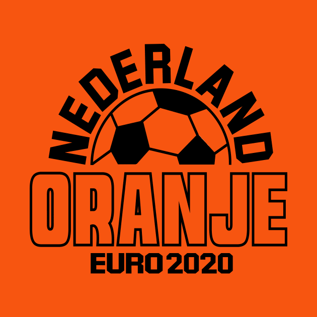 Nederland Oranje EURO2020 by Mike Ralph Creative