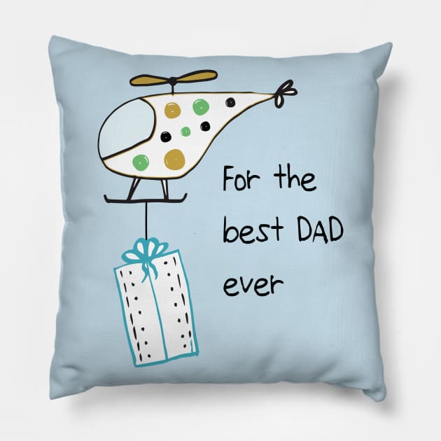 Happy Father's Day 2 Pillow by grafart