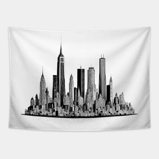 New York Cityscape Tapestry