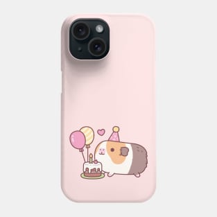 Cute Guinea Pig And Birthday Cake Phone Case